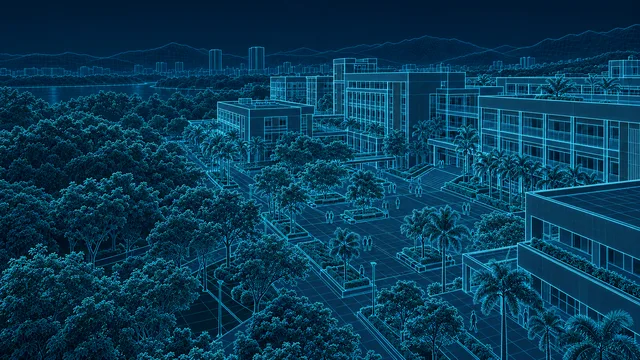 Phối cảnh Digital Twin minh họa