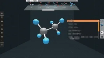 Mô hình phân tử trong VRealab