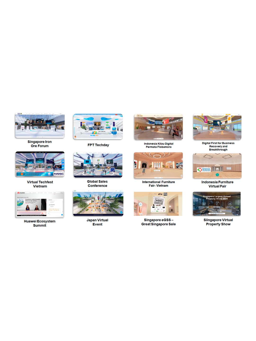 Các dự án triển lãm thực tế ảo
